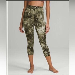 Lululemon Align HR Light Sage Leggings, Size 0